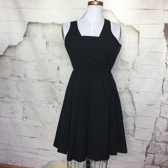 Abate Dress black pleated dress 4 - Picture 6 of 7